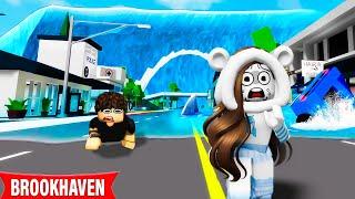 ALLARME BROOKHAVEN TSUNAMI SALVATAGGIO PLAYER IN PERICOLO SU ROBLOX!