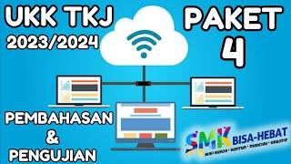 Pembahasan Soal UKK TKJ 2023/2024 Paket 4 Lengkap Dengan Pengujian