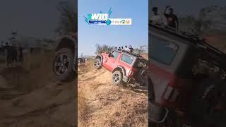 stunt offroadingMahindrathar king kafila #10millionviews #tharlover #satyamkashyap426 🪐