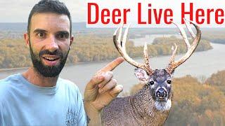 How to Find Deer Near BIG Rivers