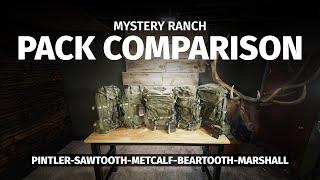 Breakdown of 5 Mystery Ranch Packs, And How They Hold an Overnight Kit