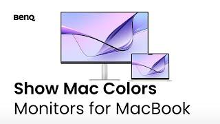 BenQ MA Monitors for MacBook | Experience Mac Colors, Integrated Connection with One Cable