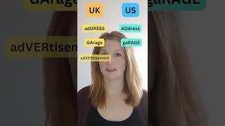 UK accent vs US accent | Stress differences in British and American English pronunciation