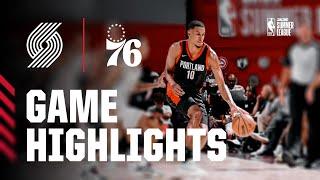 Portland Trail Blazers 97, Philadelphia 76ers 95 | Summer League Game Highlights | July 15, 2024