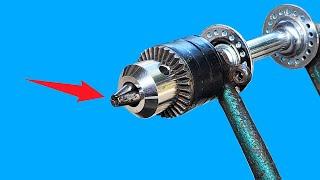 Millions of people don't know this homemade tool! Bicycle axle hack Turns It Into a POWERFUL Sander