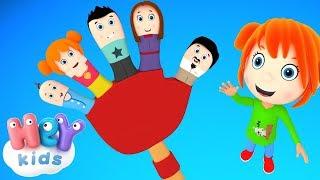 The Finger Family song for kids Daddy Finger, Mommy Finger + more nursery rhymes by HeyKids!