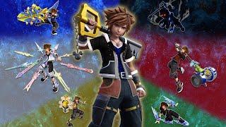 The Complete Kingdom Hearts 3 Formchange Breakdown Collection