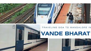 I Took the Vande Bharat Train from Goa to Mangalore and WAS BLOWN AWAY!