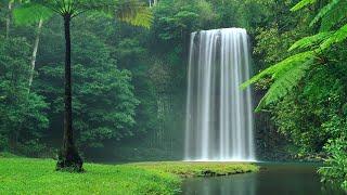 4k UHD2 hours Waterfall in Tajikistan - relaxing, meditation, nature