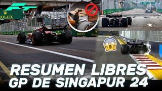 ¡BANEAN el MINI DRS! VERSTAPPEN se HUNDE, COLAPINTO al LIMITE – RESUMEN LIBRES GP SINGAPUR F1 2024