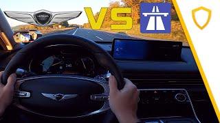 Genesis GV80 2.5T AWD  - Topspeed on Autobahn | 100-200, 0-100 GPS | Vmax POV