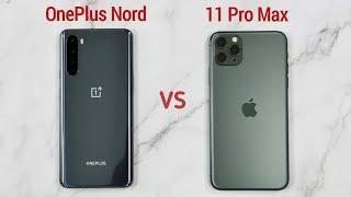 OnePlus Nord vs iPhone 11 Pro Max Speedtest & Camera Comparison