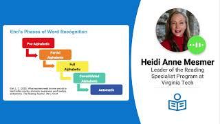 Ehri’s phases of word recognition | Heidi Ann Mesmer | Just Right Reader