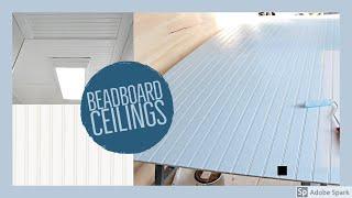 How to Install Beadboard to a Ceiling Yourself - EASY!