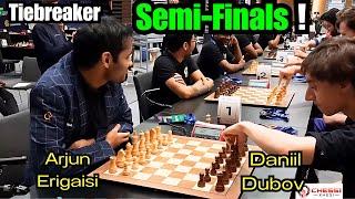 Semi-Finals! | Tiebreaker! | Arjun vs Dubov