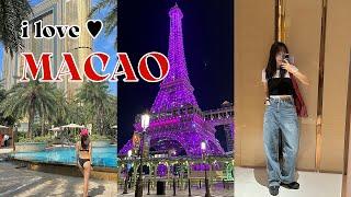 [4K] 마카오 여행 Macao vlog. 마카오 당일치기 하지마세요! | 호텔투어 | 시내투어 | JW 메리어트 호텔 수영장 | 성바울성당 | 세나도광장 | 마카오맛집