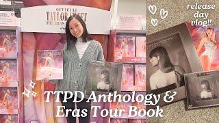 TTPD THE ANTHOLOGY & ERAS TOUR BOOK VLOG | Taylor Swift Release Day Target Vlog, Haul, & Unboxing