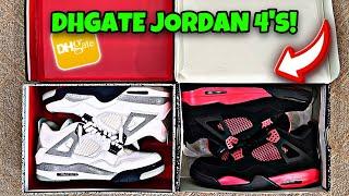 I Found The BEST DHGate Jordan 4’s (Review + Unboxing)