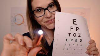 ASMR EYE EXAM  ️ mit Dr. Whisper | Augenuntersuchung | Whisper Roleplay in German/Deutsch