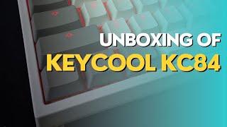 Unboxing and first impression video of Keycool KC84 mechanical keyboard || BD || red switch ||