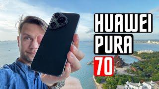 ПОЛНАЯ ПРОЖАРКА  СМАРТФОН HUAWEI PURА 70