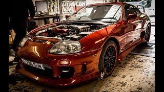 WOW Amazing Supra On Dyno 2JZGE NA-T 482bhp Borgwarner S360 AEM Series 2 - Future Motorsports