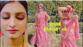 Doing My Bhabhi’s Bridal Makeup Look | Easy Step by Step || NehaLovesFashion