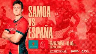 Test Match: Samoa vs España