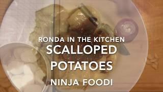 Easy Homemade Scalloped Potatoes in a Ninja Foodi Yummy - Ronda in the Kitchen