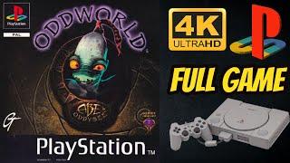 Oddworld: Abe's Oddysee | PS1 | 4K60ᶠᵖˢ UHD| 100% Longplay Walkthrough Playthrough Full Movie Game