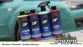 Detailer's Formula Range - Product Review