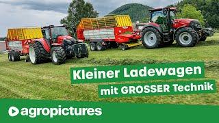 Pöttinger Boss 3000 Master im Agropictures Technik Check | Kleiner Ladewagen für Hanglagen