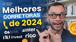 10 MELHORES CORRETORAS para investir em 2024!