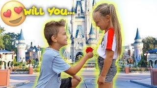 KIDS ADORABLE FUTURE PROPOSAL! Caspian Surprises Peyton with a Big Question!