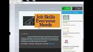 Introduction to Job Skill Sharing Courses