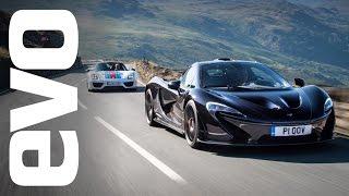 McLaren P1 vs Porsche 918 Spyder | evo TRACK BATTLE