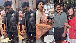 Ram Charan, Surekha and Mega Family Celebrates Sankranthi Festival At Their Home Town | Chiranjeevi