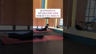 스완 다이브 자세의 연습을 이렇게 할 수 있습니다. 어떤 동작이던지 내가 할 수 있는 만큼 합니다. #예쁜뒤태#동안체형#척추건강#건강#운동