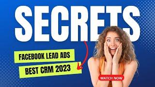 Best CRM Software for Facebook lead Generation