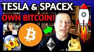 SpaceX & Tesla Own Bitcoin Says Elon Musk - Family Offices Buy Crypto - Bitcoin Miners Going Public