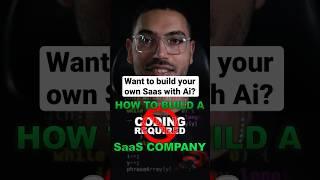 Build your own Saas company with this Ai tool  #saas #ai #chatgpt