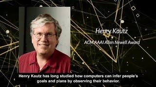 ACM – AAAI Allen Newell Award 2018: Henry Kautz