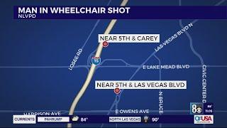 Wheelchair-bound man shot, injured in North Las Vegas