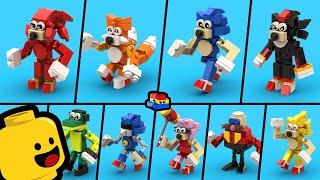 LEGO Sonic: How to Build Custom Minifigures