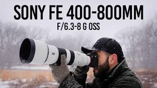 Sony's First 800mm? The 400-800mm f/6.3-8 Lens