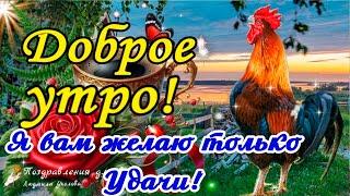 ️ Доброе Утро! Я вам желаю только Удачи! Утренний Позитив для Друзей!