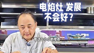 深度: 灶新趋势 电焰灶 电火灶 不好？没前景？#燃气灶#电火灶