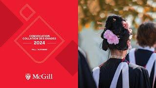 McGill University Fall Convocation AM