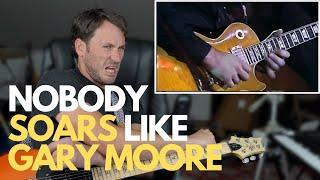 Guitar Teacher REACTS: GARY MOORE — The Messiah Will Come Again | LIVE