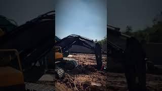 RC Toy: RC excavator training 